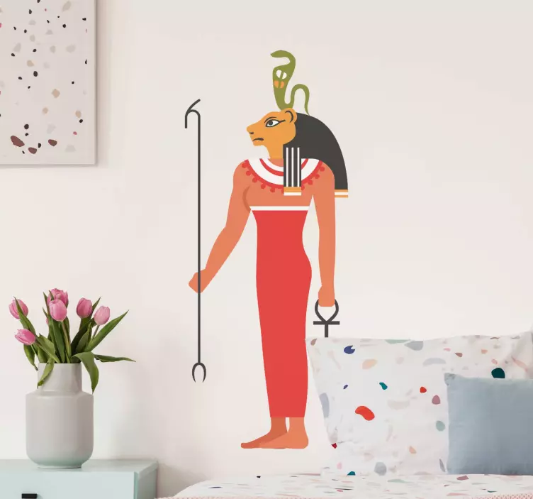 Egipto dievo sekhmet politikos lipdukai - „Tenstickers“