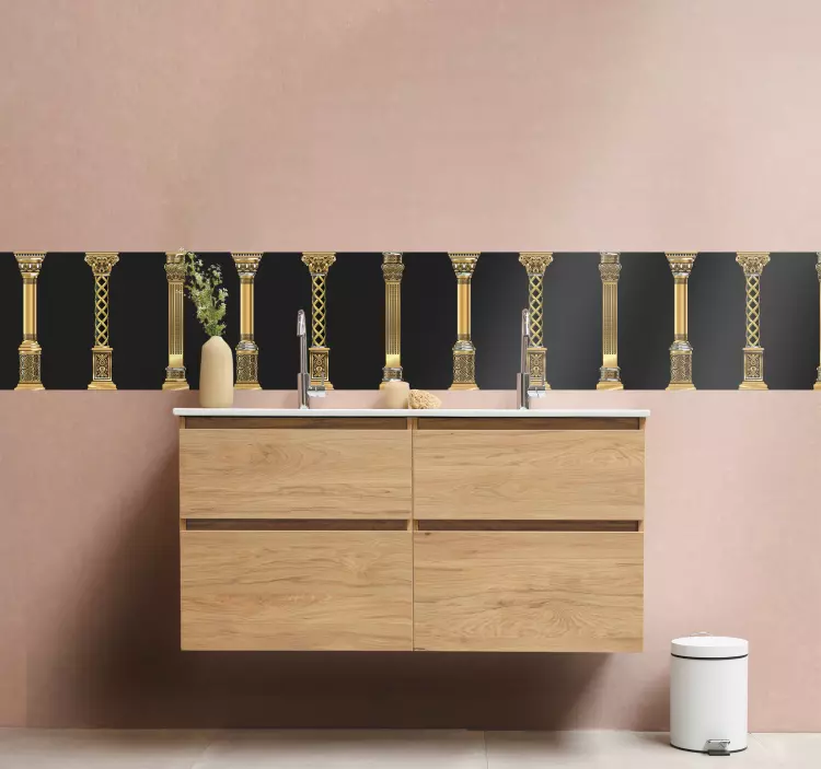 Elegantiškas kolonos motyvas lipni kraštinė - „Tenstickers“