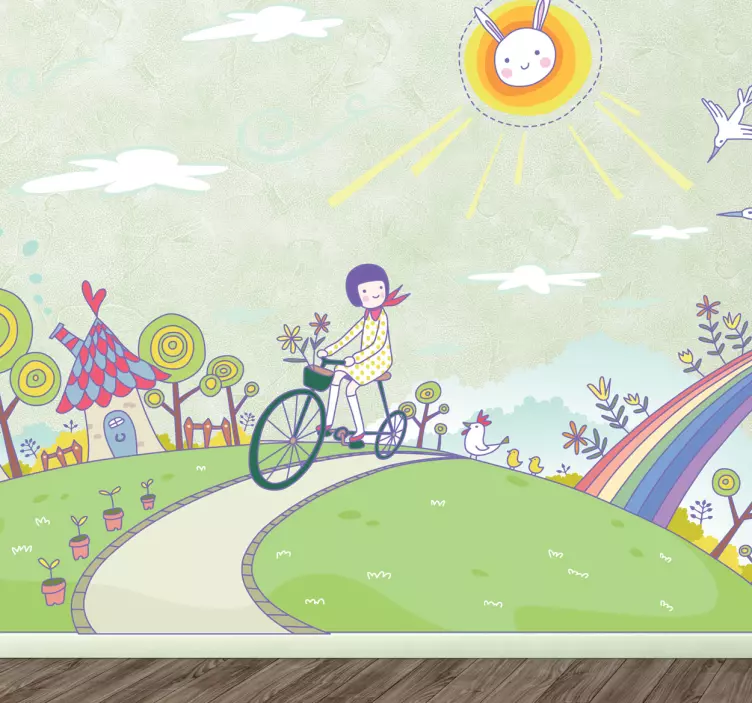 Fantazijos planetos vaikų lipdukas - „Tenstickers“