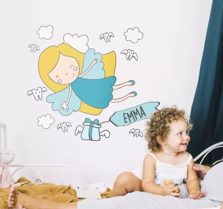 Fėjų skraidymo dovana lipdukas vaikams - „Tenstickers“