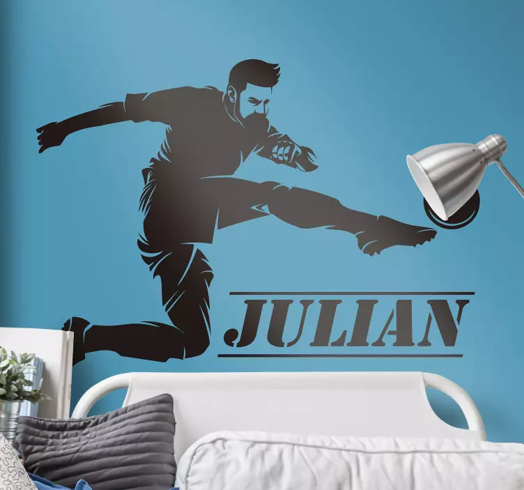 Futbolininko asmeninis animuotasis paveiksliukas - „Tenstickers“