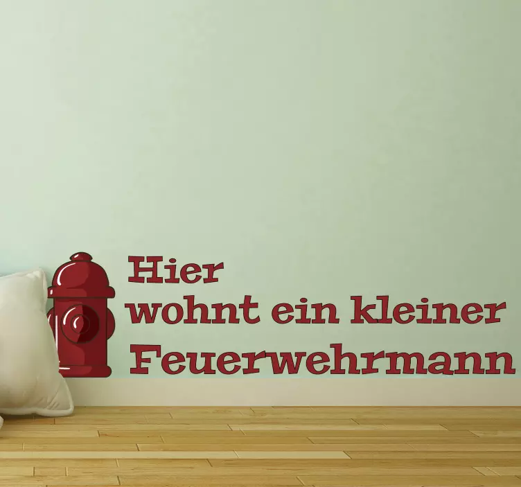 Gaisrinio hidranto dekoras gyvūnų lipdukas - „Tenstickers“