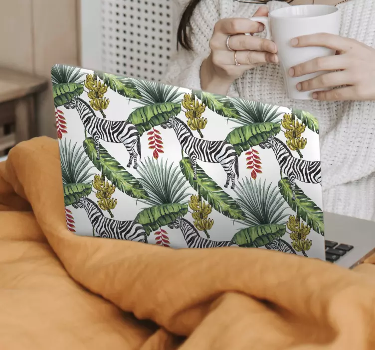 Gamtos modelio nešiojamojo kompiuterio odos lipdukas - „Tenstickers“