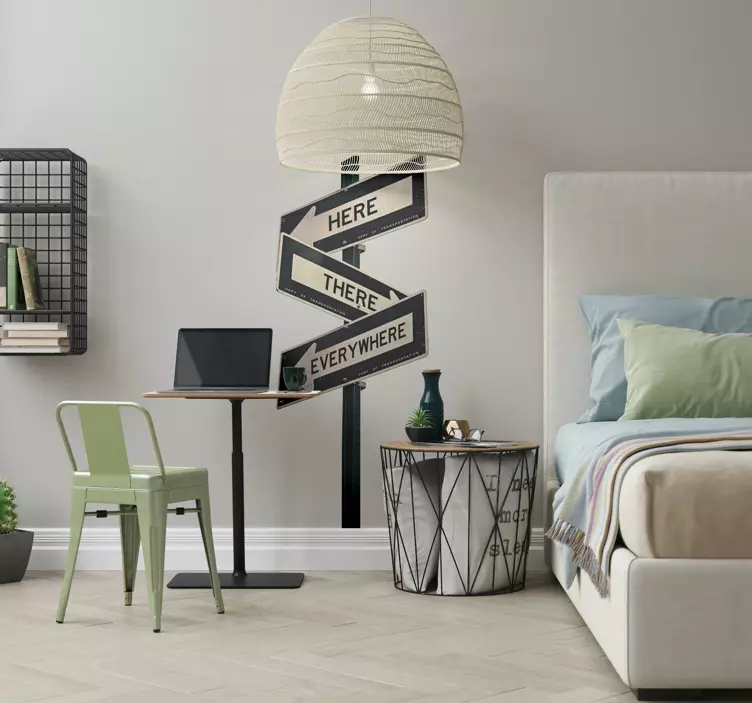 Gatvių ženklų kelio ženklų lipdukai - „Tenstickers“