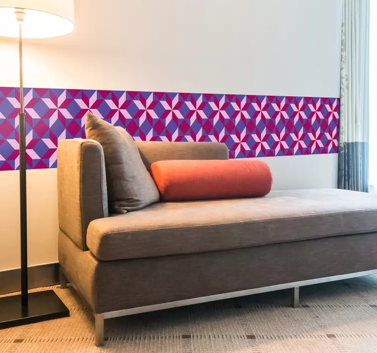 Geometrinių motyvų kūrimas lipni kraštinė - „Tenstickers“