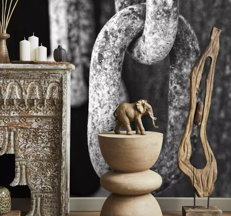 Grandinės fotografijos sienos freska - „Tenstickers“