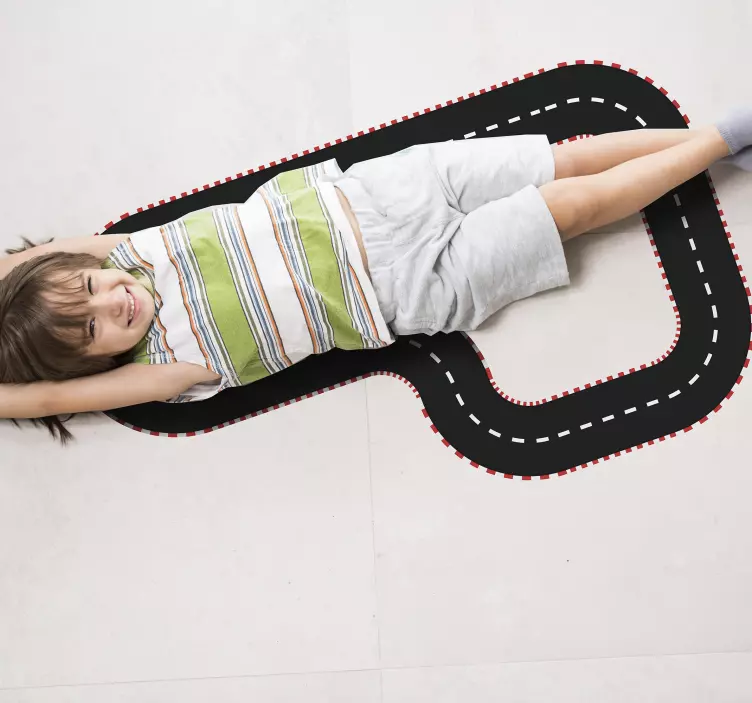 Grindų gatvių grindų lipdukas - „Tenstickers“