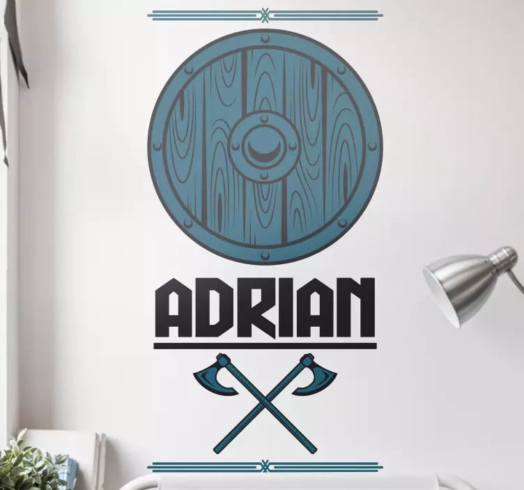 Gyvūnų lipdukas asmeniniam herbo emblemai - „Tenstickers“