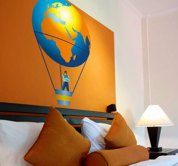 Gyvūnų lipdukas karšto oro balionuose - „Tenstickers“