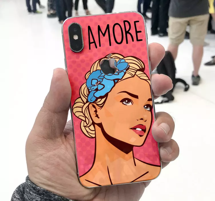 Gyvūnų lipdukas moteriškos išraiškos meilė - „Tenstickers“