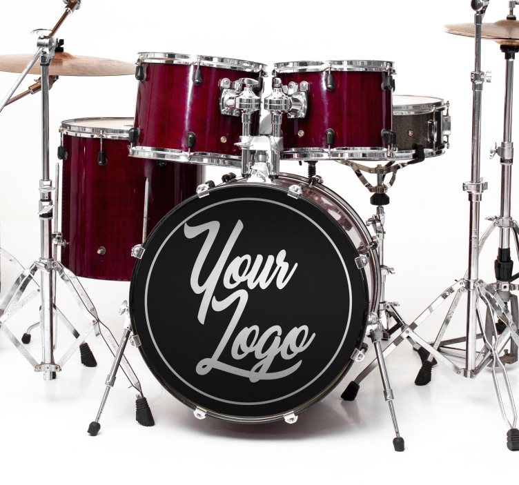 Gyvūnų lipdukas pritaikyti būgnų galvutėms - „Tenstickers“