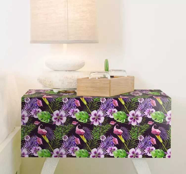 Ikea džiunglių floros baldų lipdukas - „Tenstickers“