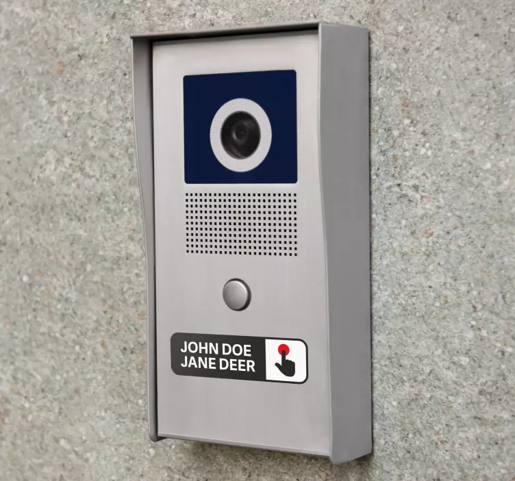 IntercomInterkomas sienų lipdukai su ženklais - „Tenstickers“