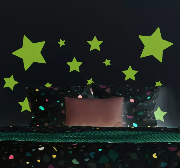 įvairių dydžių žvaigždės - „Tenstickers“