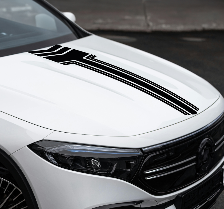 Juostelės su rodyklėmis Lipdukai automobiliams - „Tenstickers“