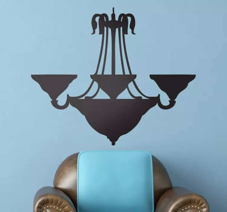 Kabančios lempos lipdukas - „Tenstickers“