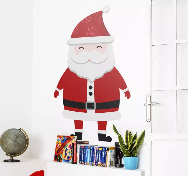 Kalėdų senelio vaikams kalėdinis lipdukas - „Tenstickers“