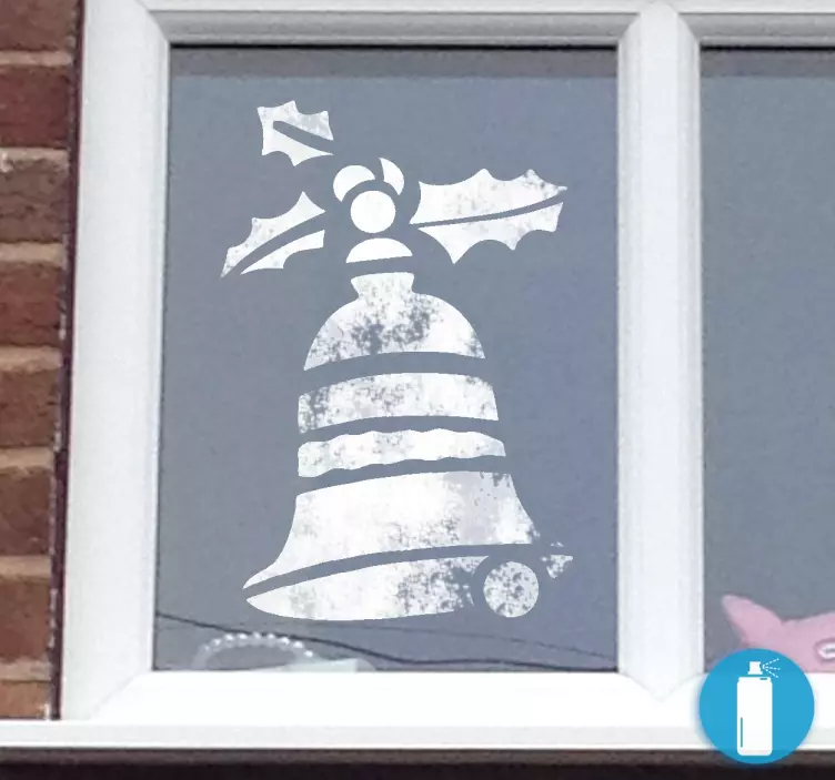 Kalėdų varpo dekoratyvinis lipdukas - „Tenstickers“