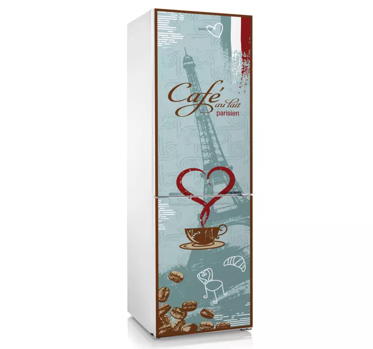 Kavos šaldytuvo animuotasis paveiksliukas - „Tenstickers“