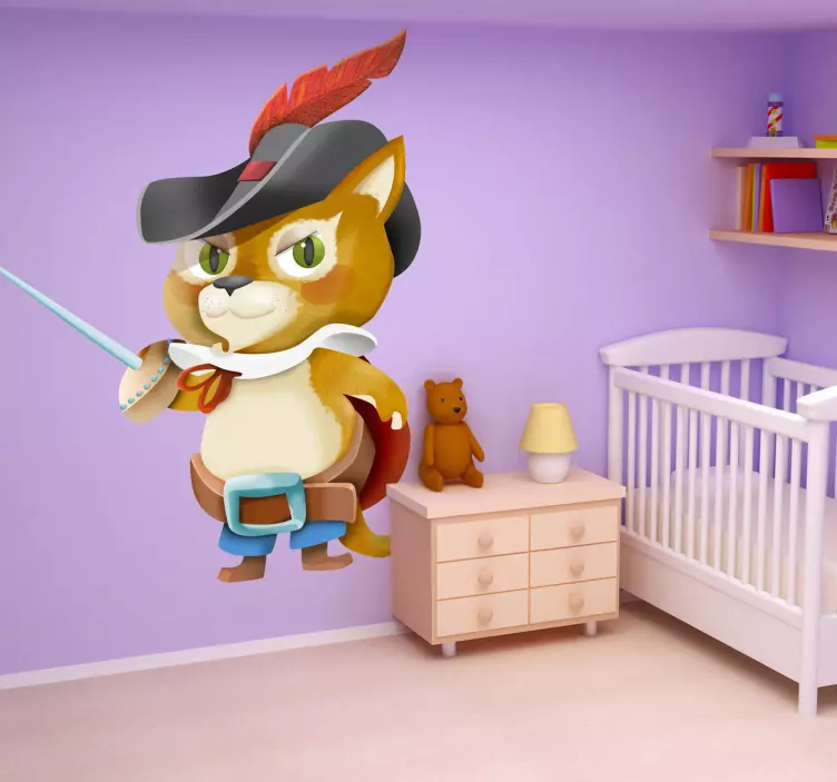 Kišenė į batus vaikų sienos lipdukas - „Tenstickers“