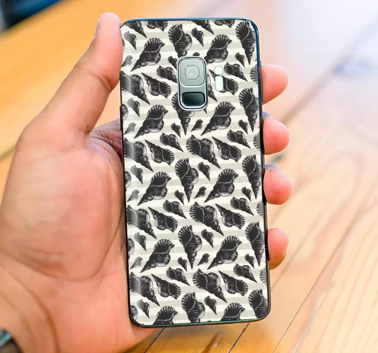 Kriauklės raštas Samsung lipdukas - „Tenstickers“