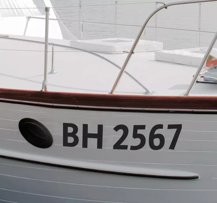 Kustomizuotos laivo registracijaKustomizuotos laivo registracija  - „Tenstickers“