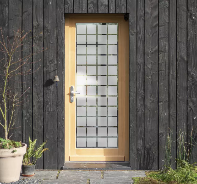 Kvadratas durims kvadratinis lipdukas - „Tenstickers“