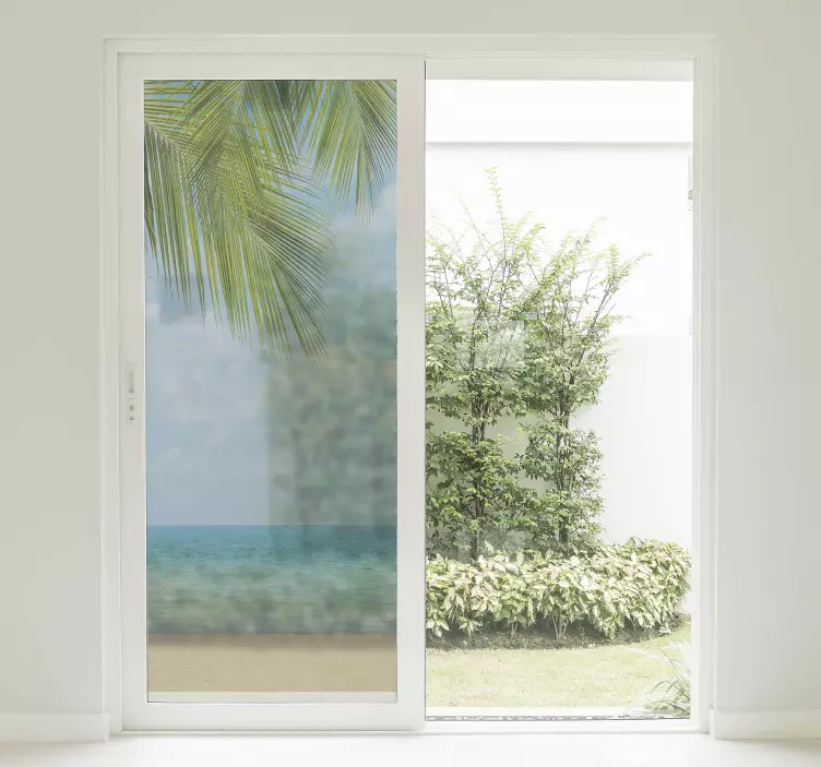 Langai su kraštovaizdžio langų lipduku - „Tenstickers“