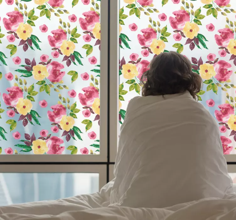 Langų klijai laukinės gėlės - „Tenstickers“