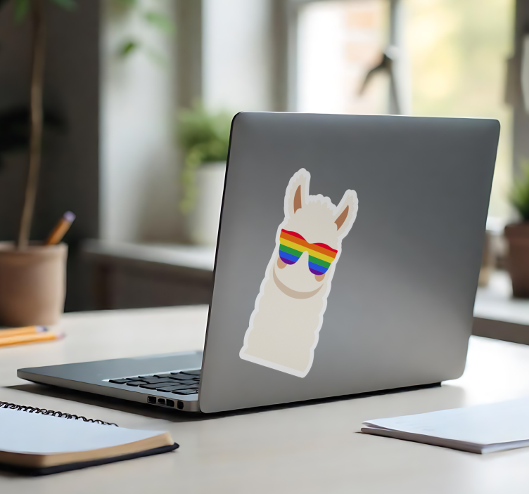 Lgbt lama Laptop lipdukas - „Tenstickers“
