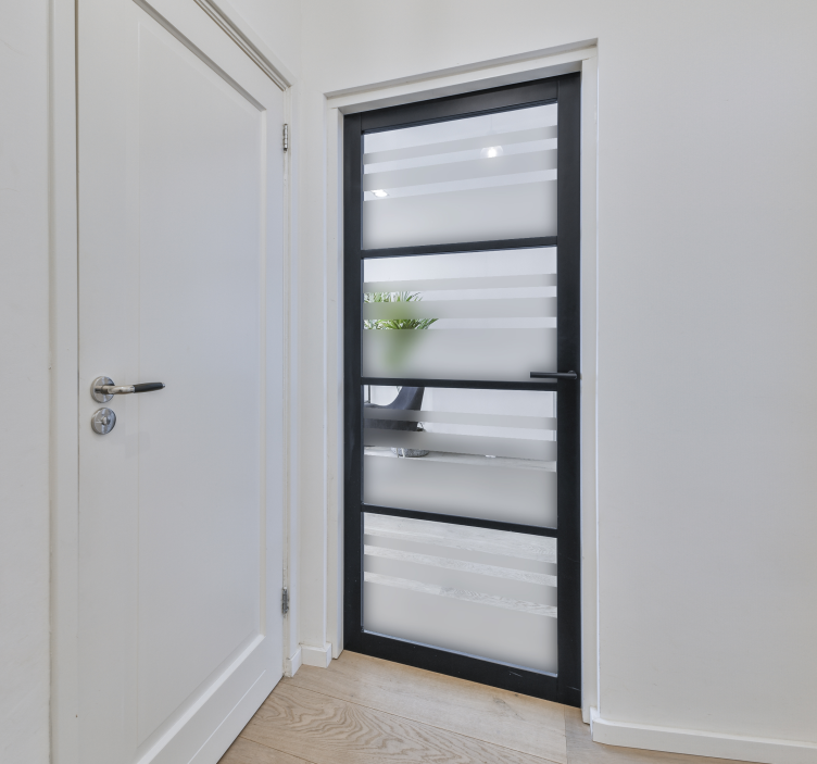 Linijos durų linijos lipdukui - „Tenstickers“