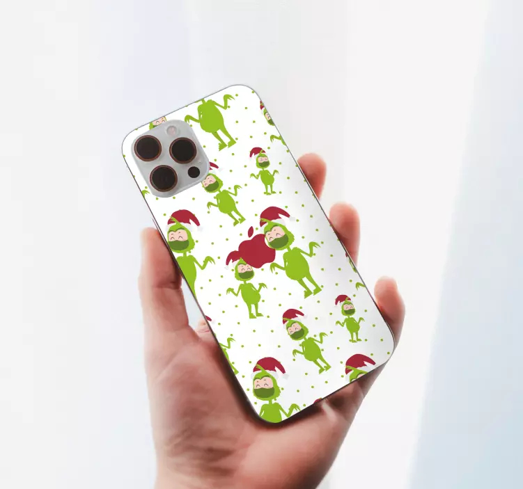 Linksmi žali personažai gyvūnų lipdukas - „Tenstickers“