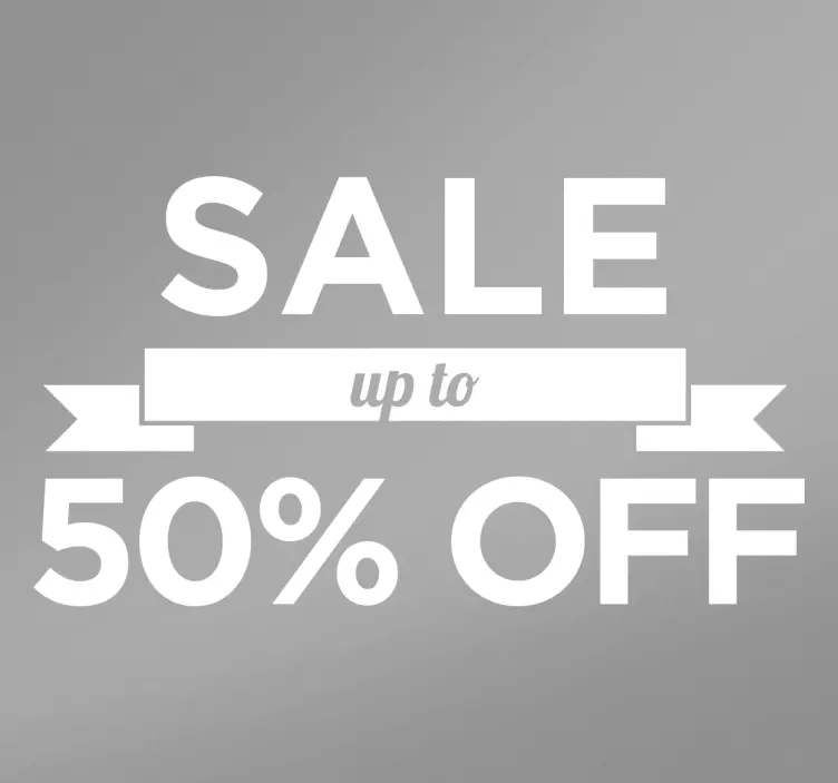 Lipdukas suasmeninta etiketė jk išpardavimo lipdukai - „Tenstickers“