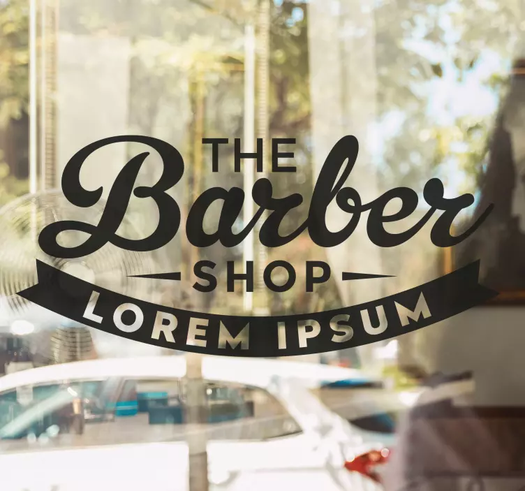 Lipdukas vitrinoms barzdaskučių estetika - „Tenstickers“