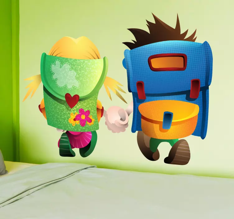 Man patinka mokyklos animuotasis paveiksliukas - „Tenstickers“