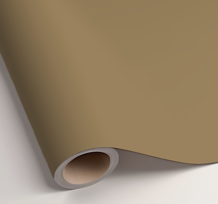 Matinė smėlio ruda vienspalvis lakštinis lipdukas - „Tenstickers“