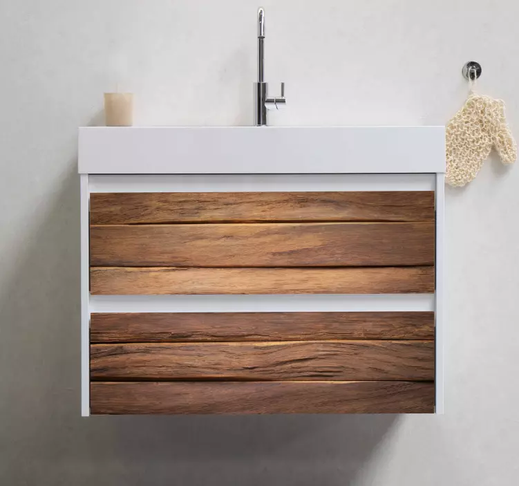 Medinis lentų paviršius baldų lipdukas - „Tenstickers“