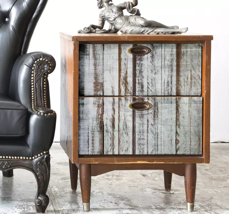 Nuimamas medinių baldų lipdukas - „Tenstickers“