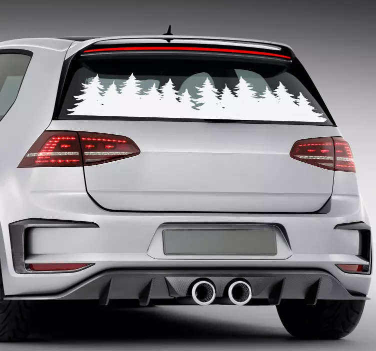 Medžių miškaiMedžių miškai lipdukai ant sienos medis - „Tenstickers“