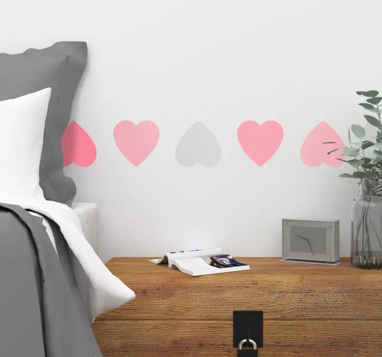 Meilės širdies valentino dienos animuotasis paveiksliukas - „Tenstickers“