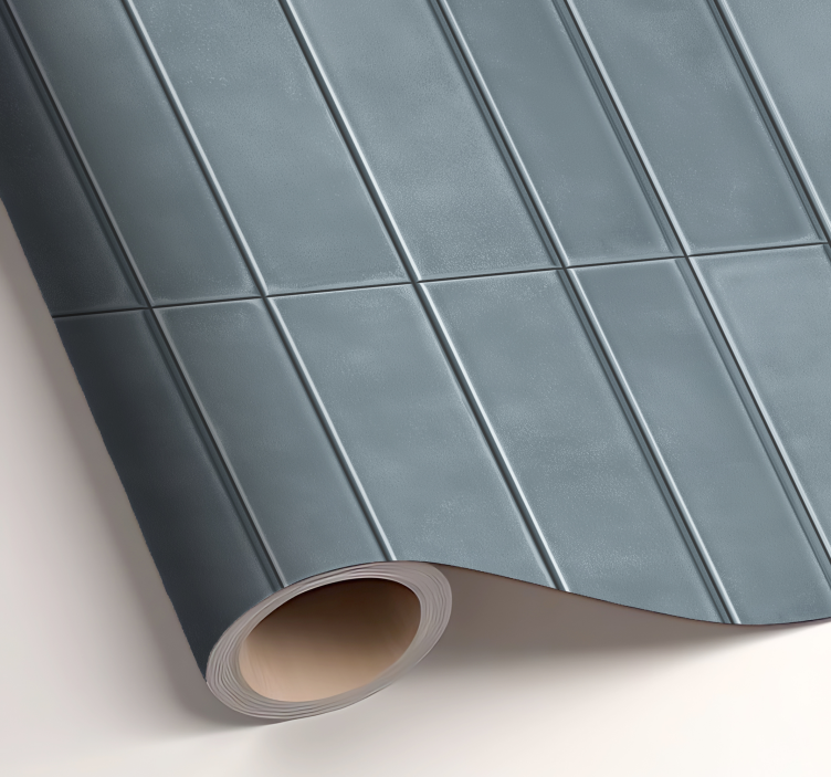 Mėlynų plytelių imitacija lipdukų spausdinimas - „Tenstickers“