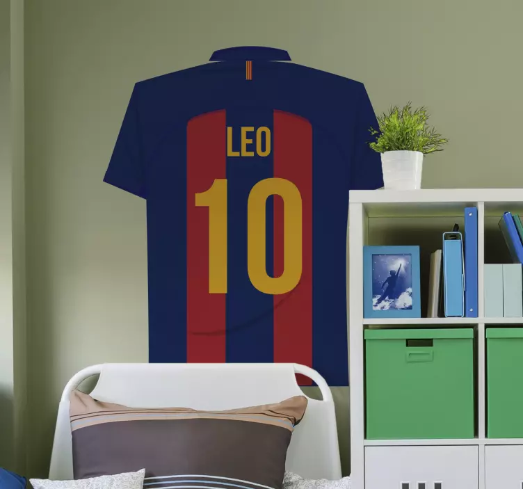 Messi futbolo sienos lipdukas - „Tenstickers“