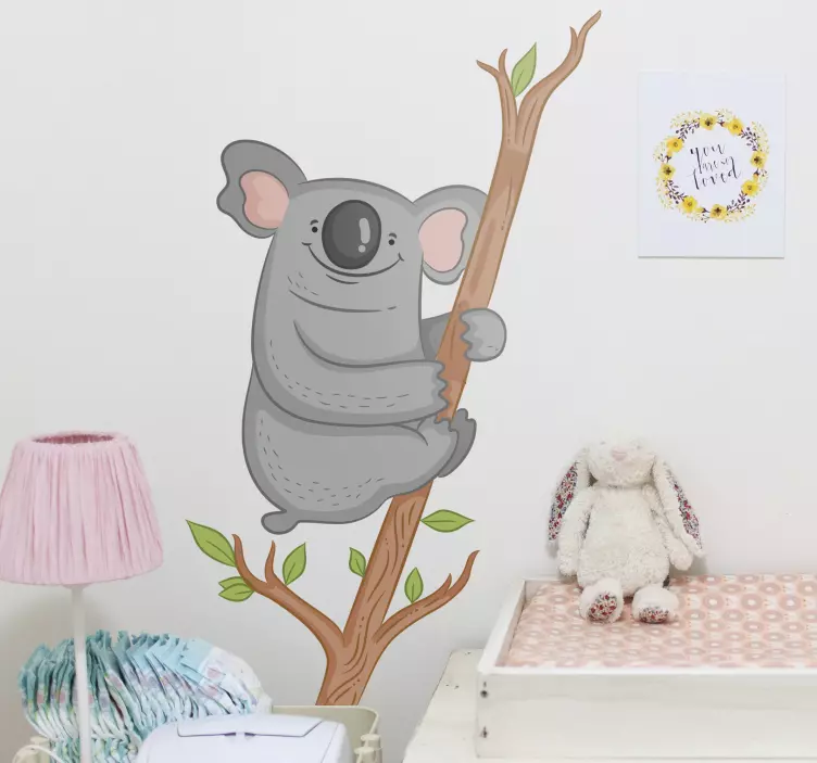 Miela koala laipioja gyvūnų lipdukas - „Tenstickers“