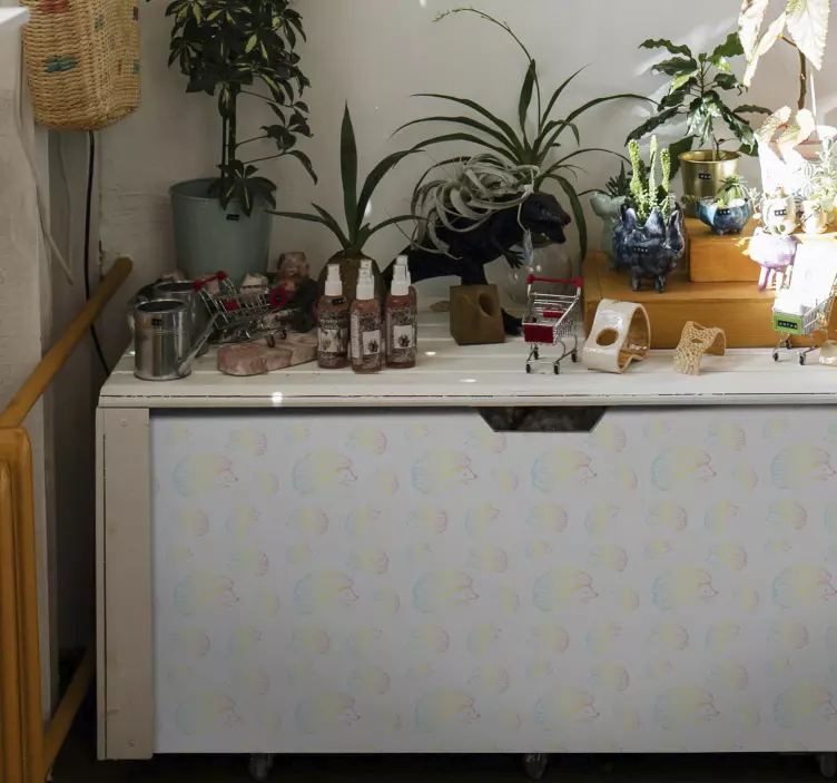 Mielas ežiuko raštas baldų lipdukas - „Tenstickers“