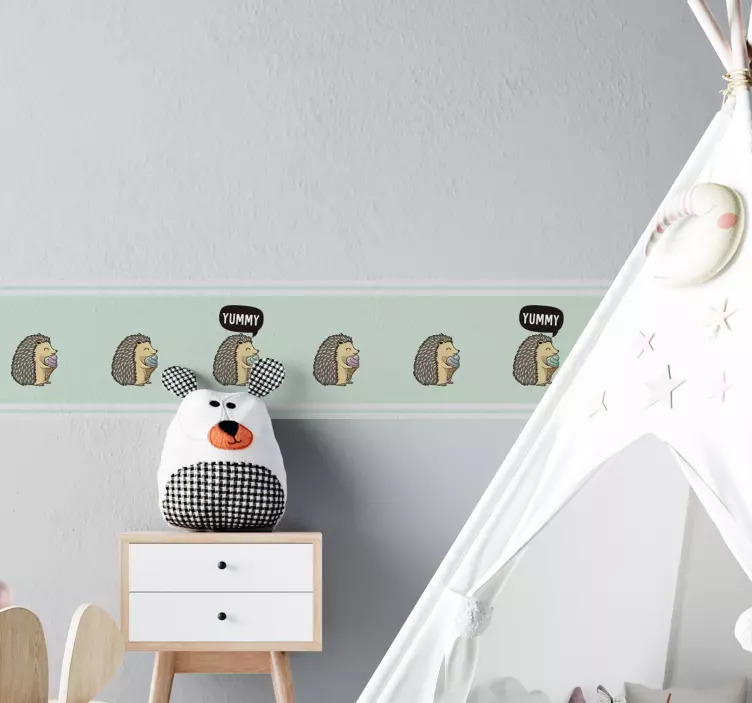 Mielas ežiuko rinkinys lipni kraštinė - „Tenstickers“