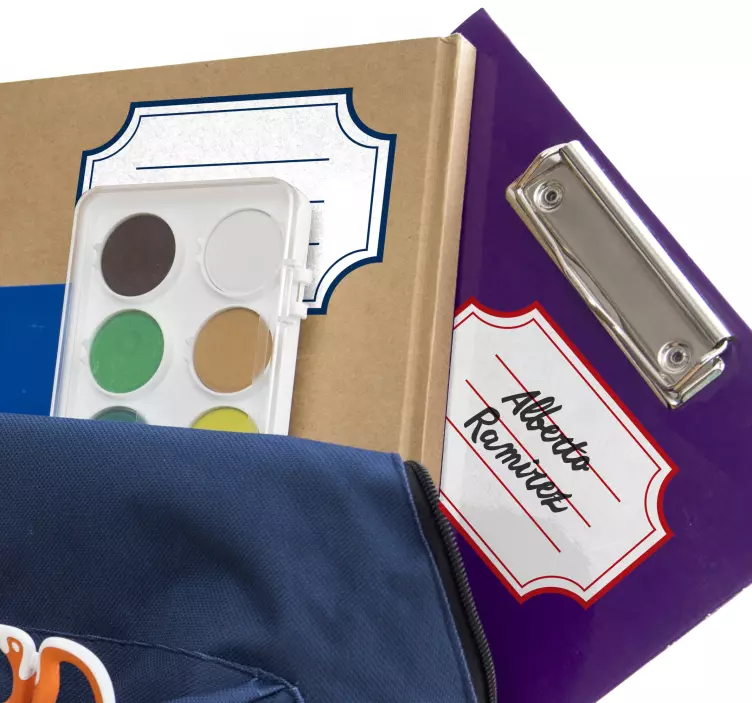 Mokyklinių prekių etiketės - „Tenstickers“