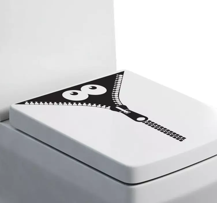 „monster zip“ tualeto lipdukas - „Tenstickers“