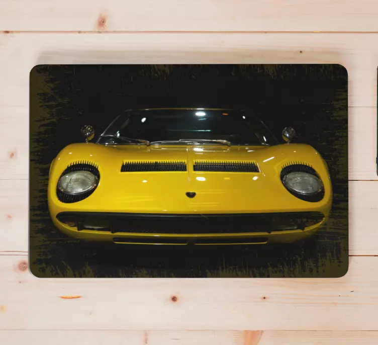 Lamborghini miura nešiojamojo kompiuterio odos - „Tenstickers“