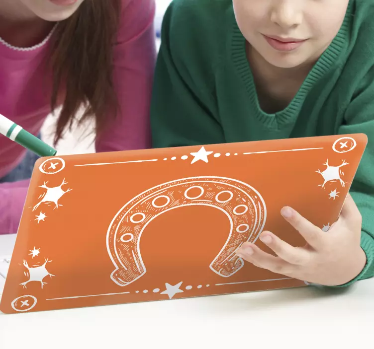 Nešiojamojo kompiuterio lipdukas arklių batuto paviršiui - „Tenstickers“