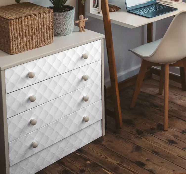 Paminkštintos tekstūros baldų lipdukas - „Tenstickers“